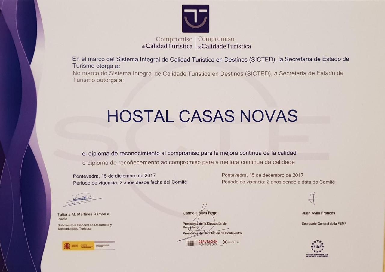 Hostal Casasnovas Silleda Eksteriør billede